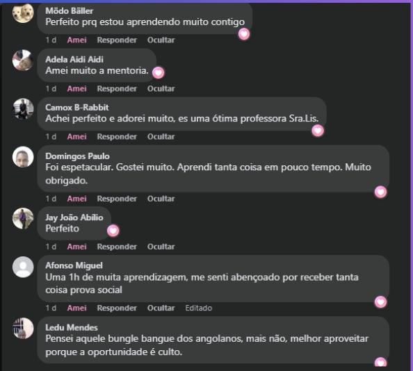 Depoimentos de Alunos em Angola
